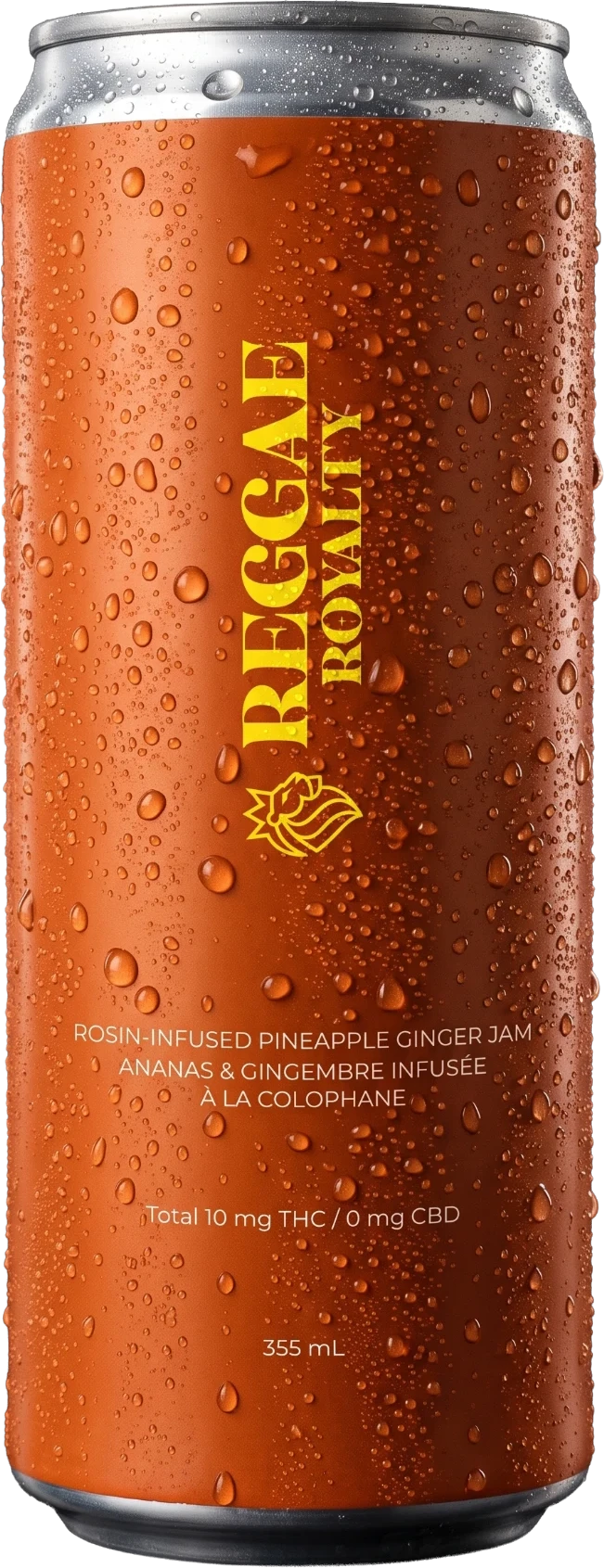 Reggae Royalty Pineapple Ginger Jam can